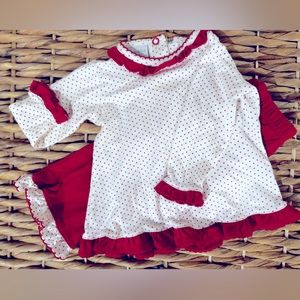 Girls Squiggles Pant set 3/6 month so soft and precious !!